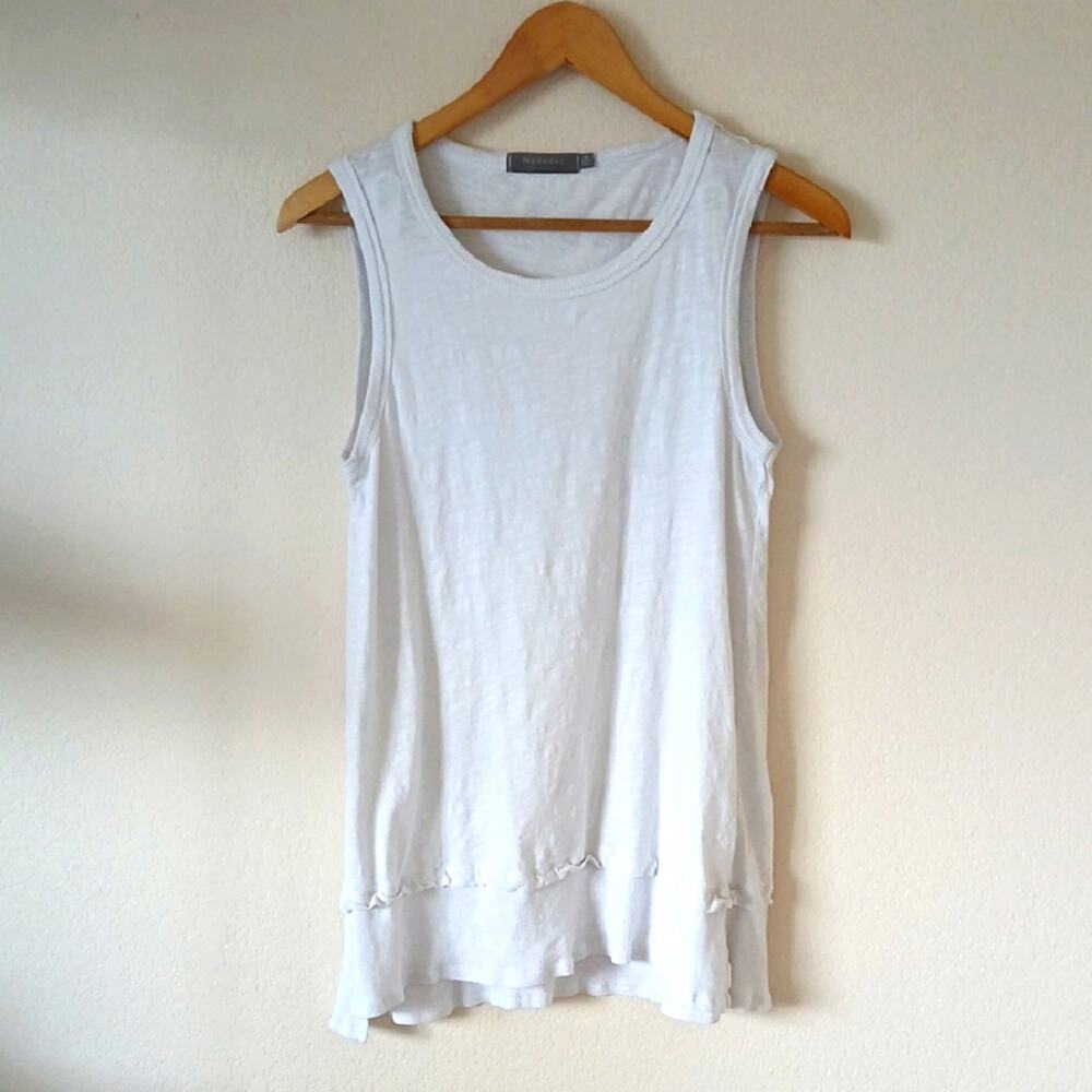 Mododoc Los Angeles White Tank Top